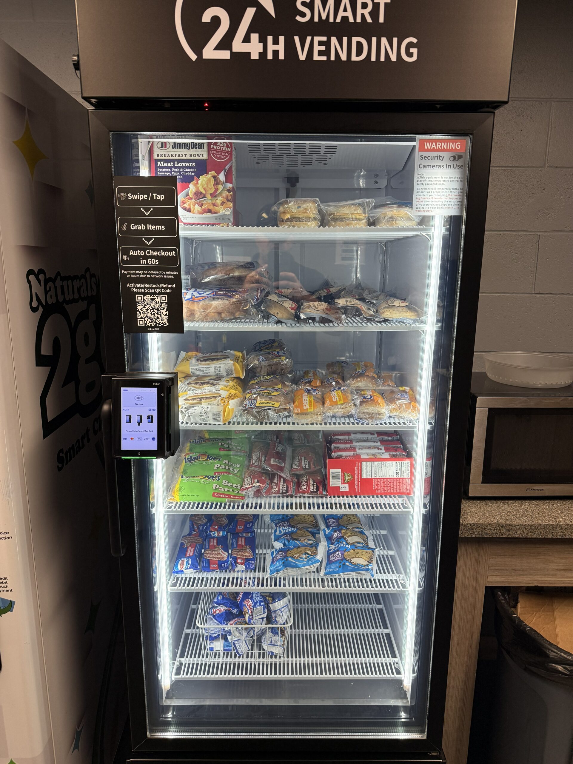 Stocked vending machine Central Florida